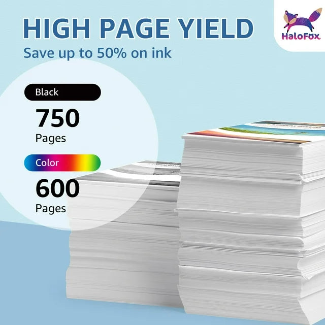 67 XL Ink Replacement for HP Color Ink 67 for Envy 6000 6055 6055e Printer, 1 Pack