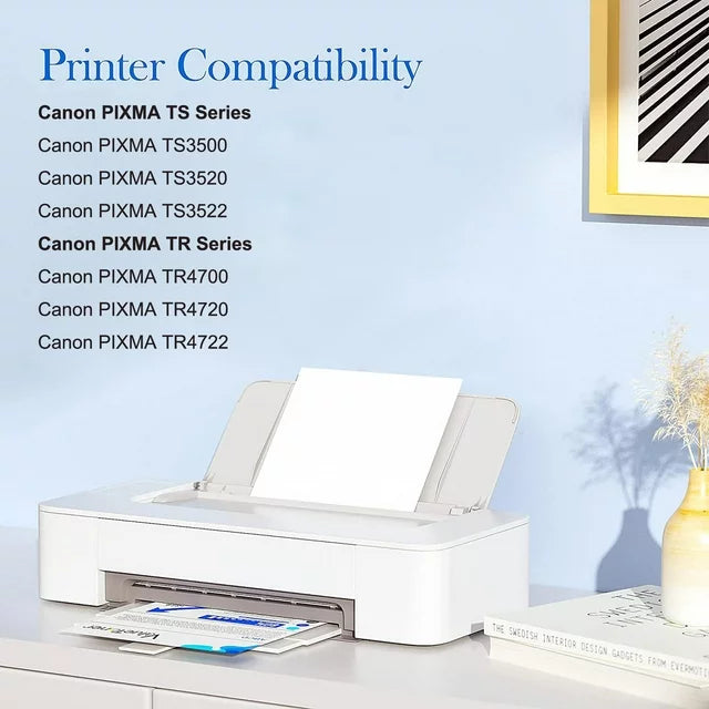 276XL Ink Cartridge for Canon CL-276 276 Ink TS3500 TR4720 TR4722 TR4700 Printer(Tri-Color,2 Pack)