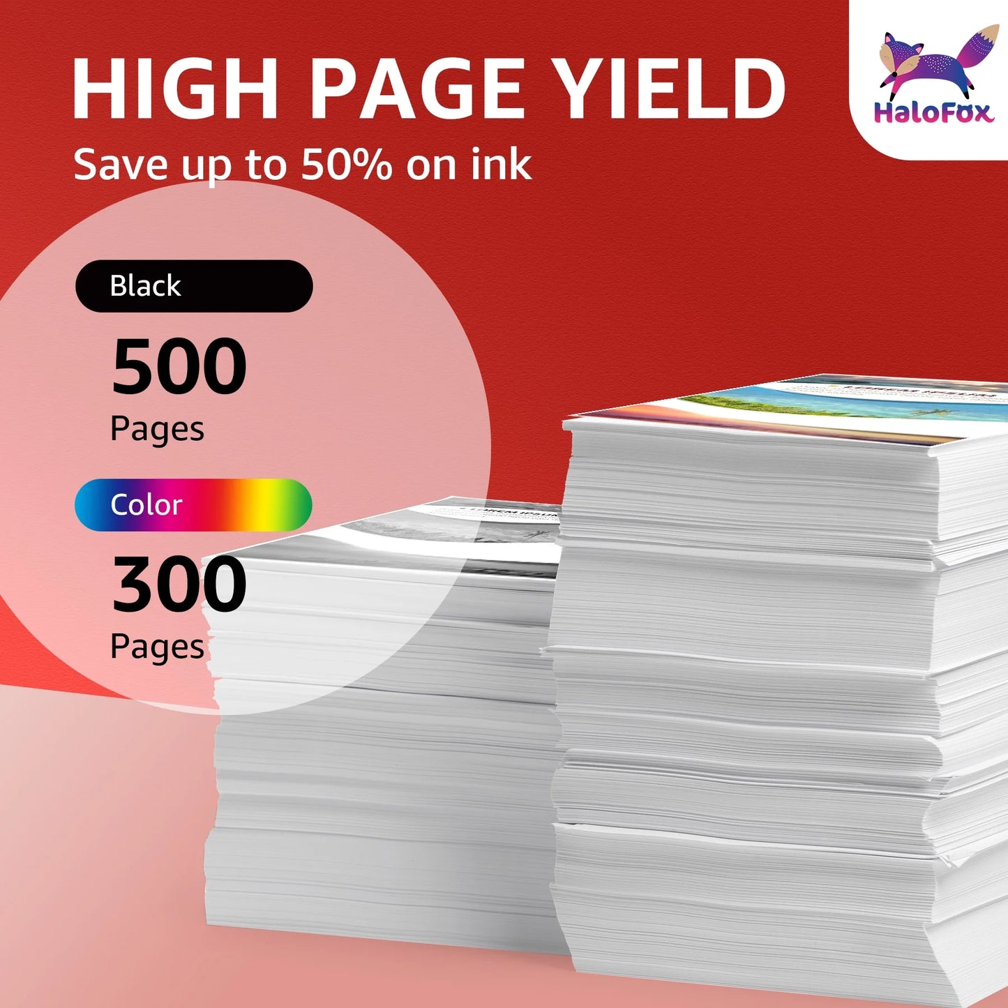 245XL 246XL Ink Cartridges 245 ink for Canon Ink 245 and 246 PG-245XL CL-246XL PG-243 CL-244 Compatible with MG2522 MX490 MX492 MG2520 Printer (2-Pack)