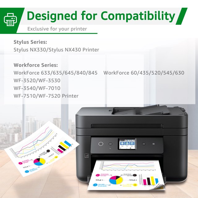 126XL Ink Remanufactured for EPSON (2 Black,2 Cyan,2 Magenta,2 Yellow)