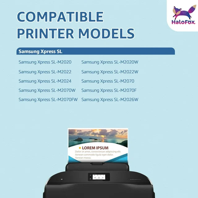 MLT111S MLT-D111S MLTD111S D111S Toner M2020W, M2070FW, M2070W Laser Printers (2 Black)