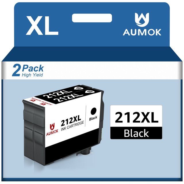 Tonerkingdom 212XL Black Ink Cartridge for XP-4100 XP-4105 WorkForce WF-2850 WF-2830 (2 Pack)