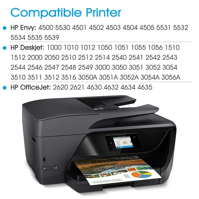 ONLYU 61XL Color Ink Cartridges 61 Color Ink 5535 Deskjet 1510 1512 3050 3050A Officejet 2620 4630 (1 Pack)