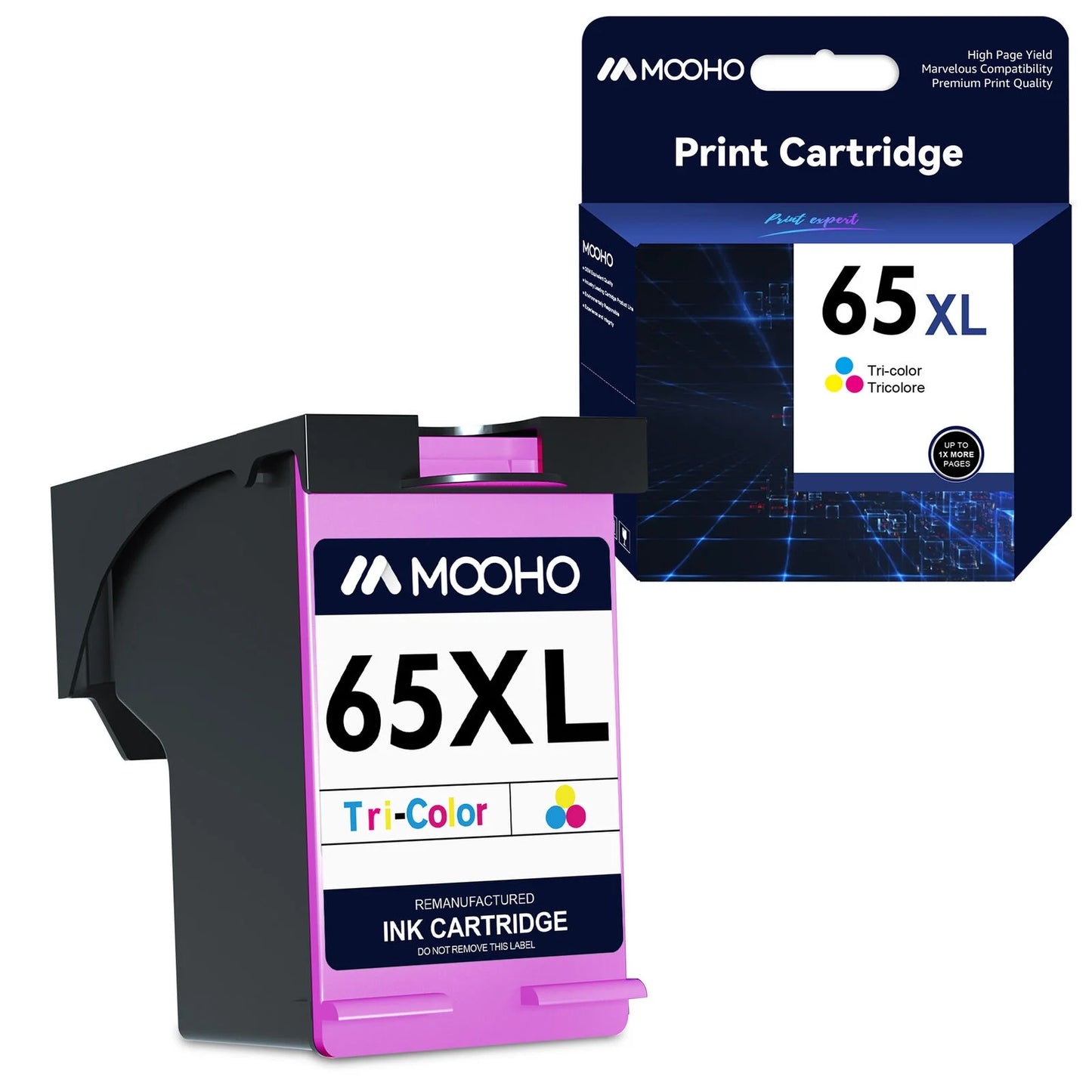 65XL Ink Cartridge for HP(1 Tri-Color)