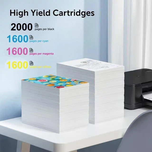 HP 952XL HP 952XL Ink HP 952XL Ink 8730 8740 8216 8725 8700 Printer (2 Black, 1 Cyan, 1 Magenta, 1 Yellow, 5 Packs)