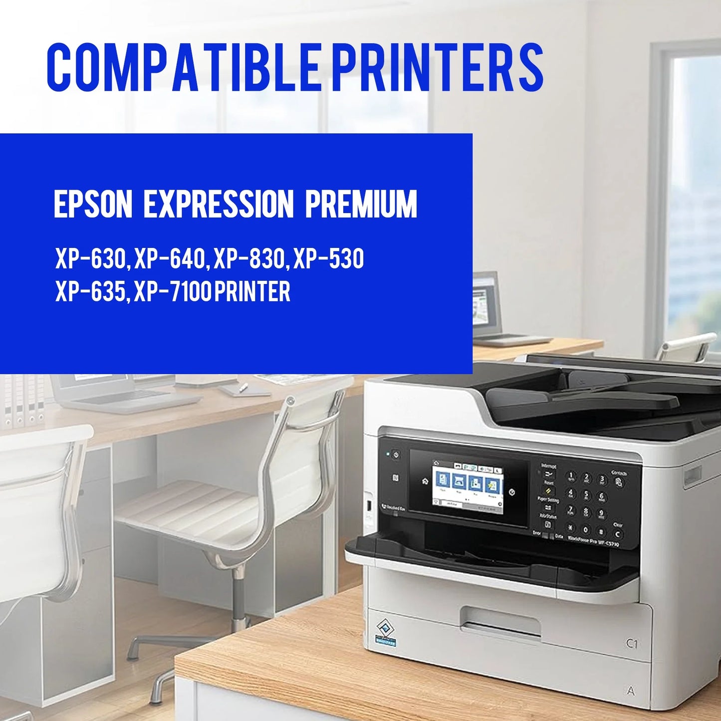 Tonerkingdom 410XL T410 410 Ink Cartridges Works with Epson Expression XP-7100 XP-830 XP-640 XP-635 XP-630 XP-530 Printer (10 Pack, Black, Cyan, Magenta, Yellow, Photo Black)