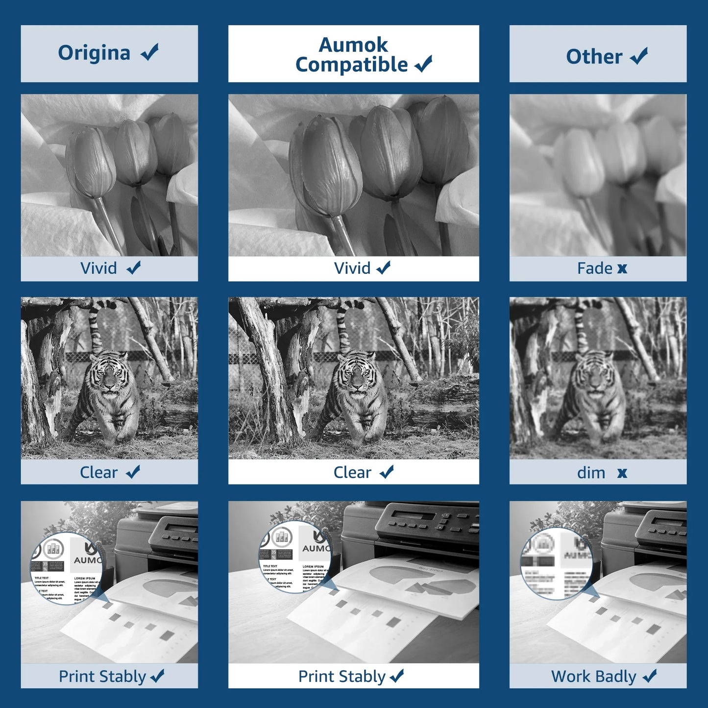 TN229XL TN229 Toner Cartridges Compatible for Brother TN229 Toner Work with Brother MFC-L3780CDW MFC-L3720CDW Printers(5 Pack)