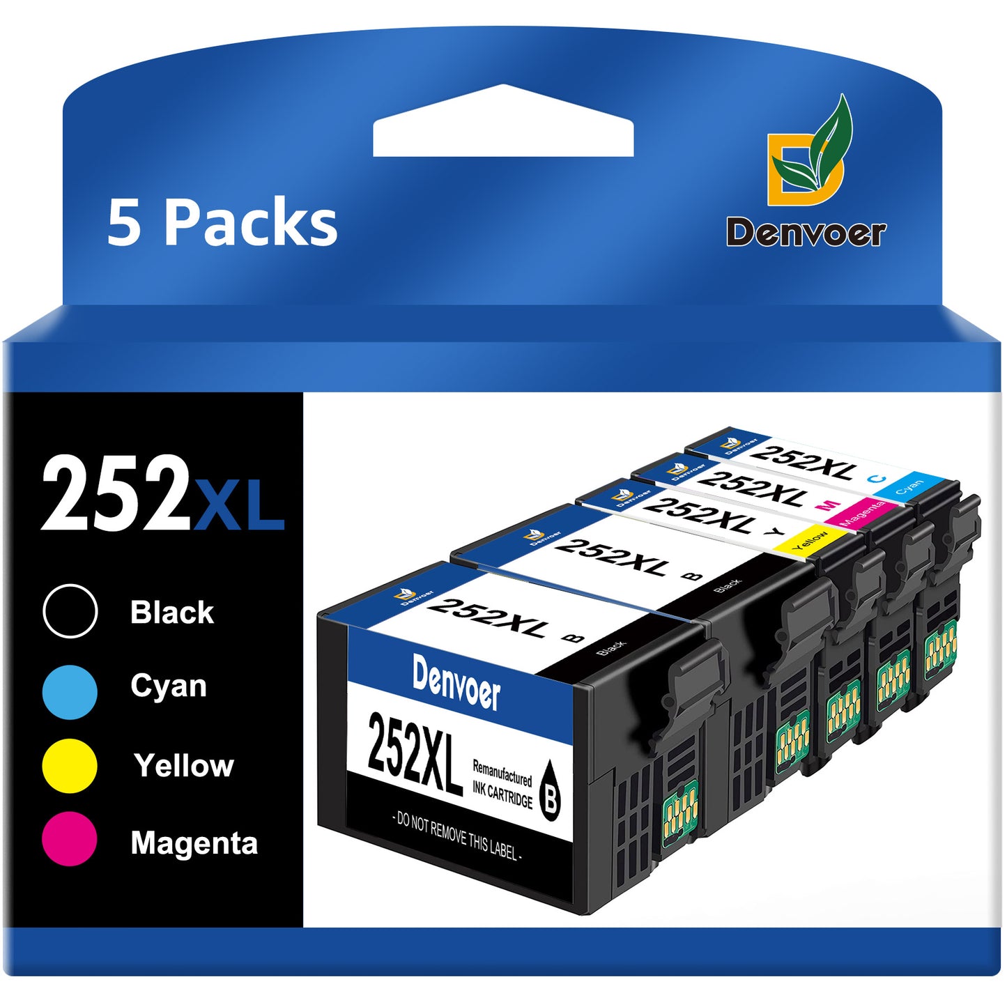 252 Ink for Epson 252 Ink for Epson 252XL Ink Cartridges for WF-7110 WF-7710 WF-7720 WF-3640 WF-3620