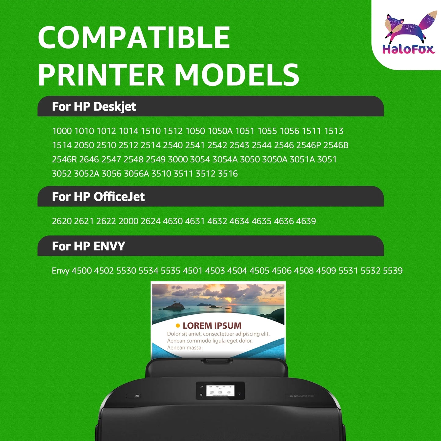 61 Black Ink Cartridge Compatible for HP 61 Black Ink HP Ink 61 for HP Envy 4500 5530 Officejet 4630 Deskjet 2541(Black, 2-Pack)