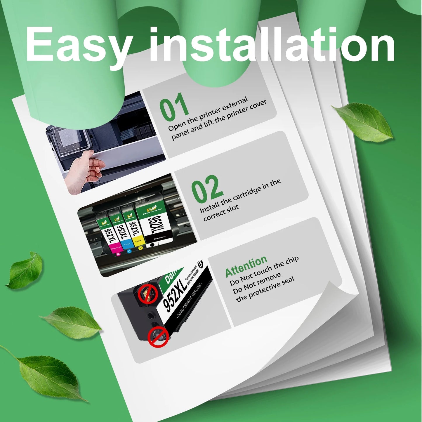 952 Ink Compatible for HP 952XL Ink Cartridges 952 XL Ink Cartridges Officejet Pro 8710 7740 8720