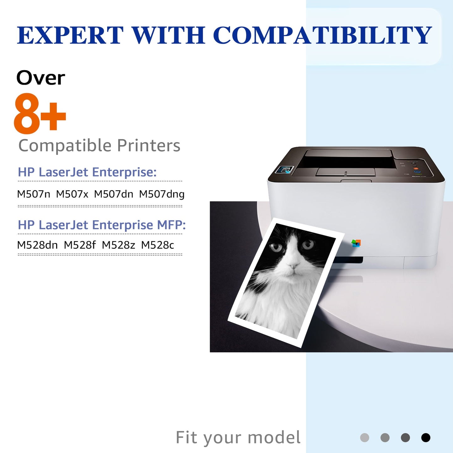 3 pack 89A (CF289A) Toner Cartridge compatible for HP(Black)
