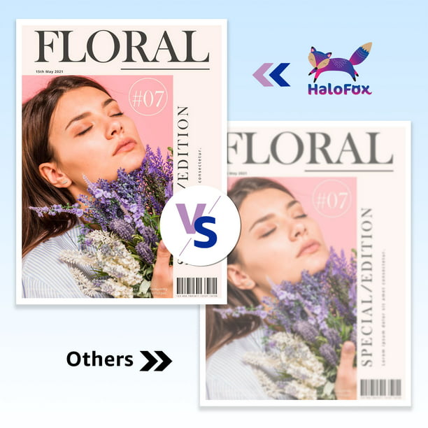 HaloFox CF230X 30X 30A CF230A Toner Cartridge Compatible for HP(1 Black)