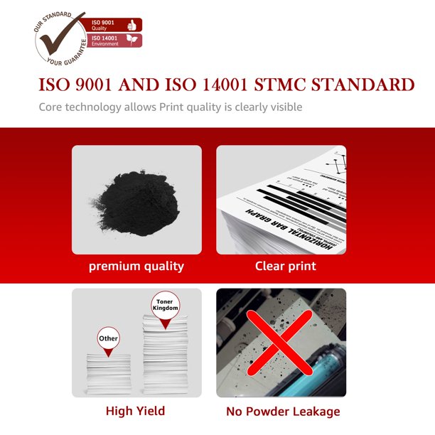 TonerKingdom Compatible 410X 477 Black High-yield Toner Cartridge(1 Black)