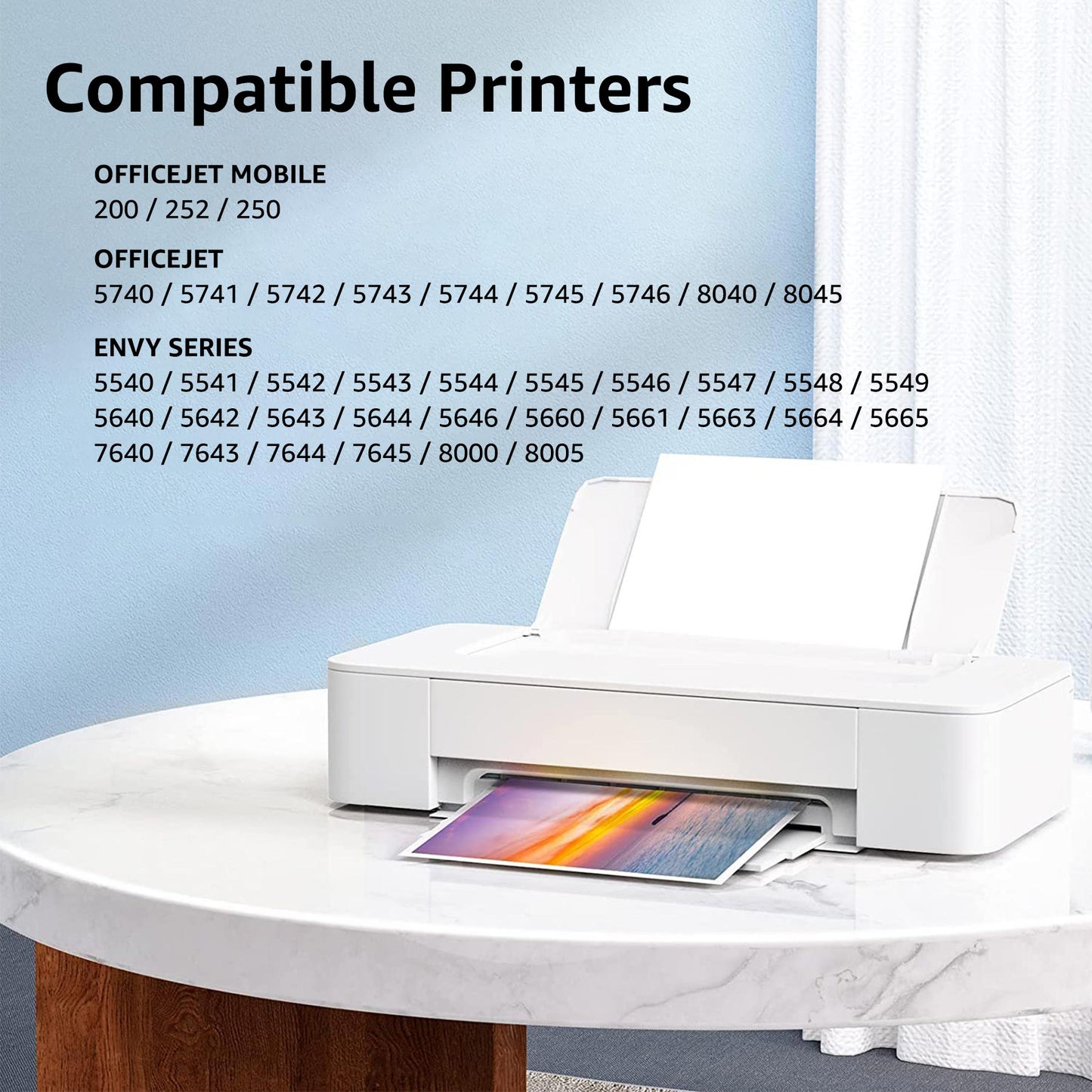 62 XL Ink Cartridge for HP 62 Ink Black and Colore (3 Pack)