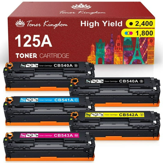 131X CF210X 131A Toner Cartridge Compatible for HP Pro 200 Color MFP M276nw M251nw M276n M251n Printer, 2 Black 1 Cyan 1 Magenta 1 Yellow,5 Pack