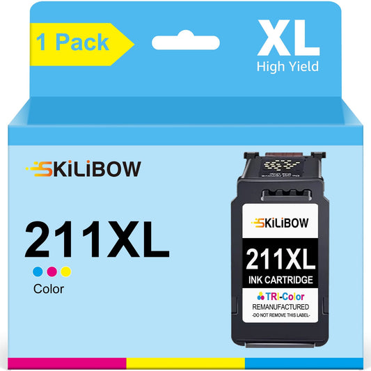 211XL Color Ink Cartridge Compatible with Canon( Tri-Color 1 Pack )