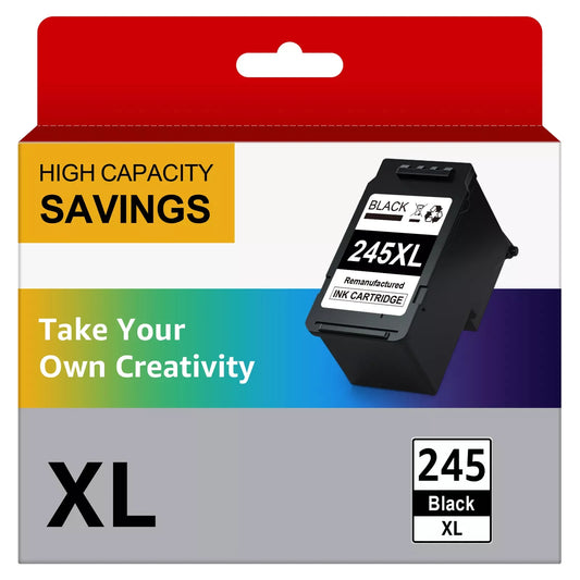 245XL Black Ink Cartridge Replacement for Canon, 1 Pack