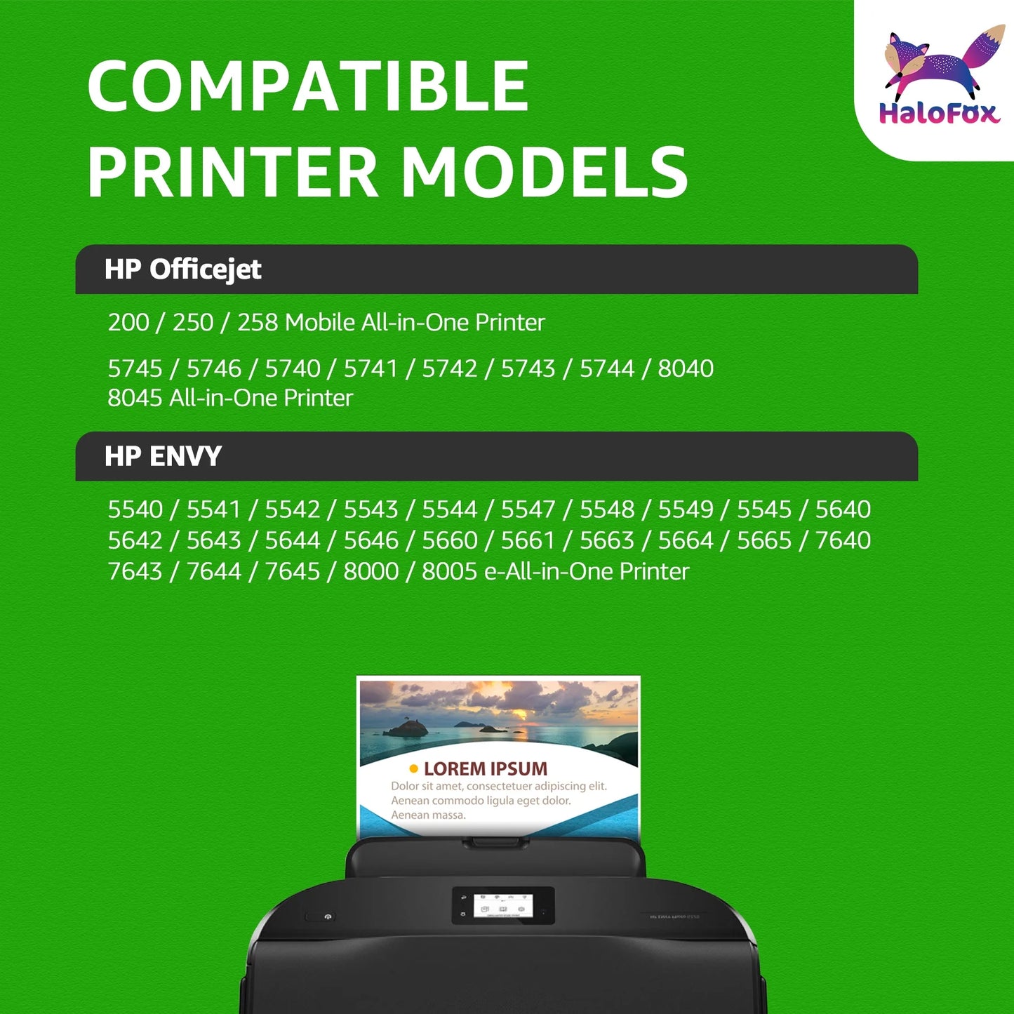 62XL 62 ink For HP 62 62XL Ink Cartridges Combo Pack Black and Color (2 Pack)