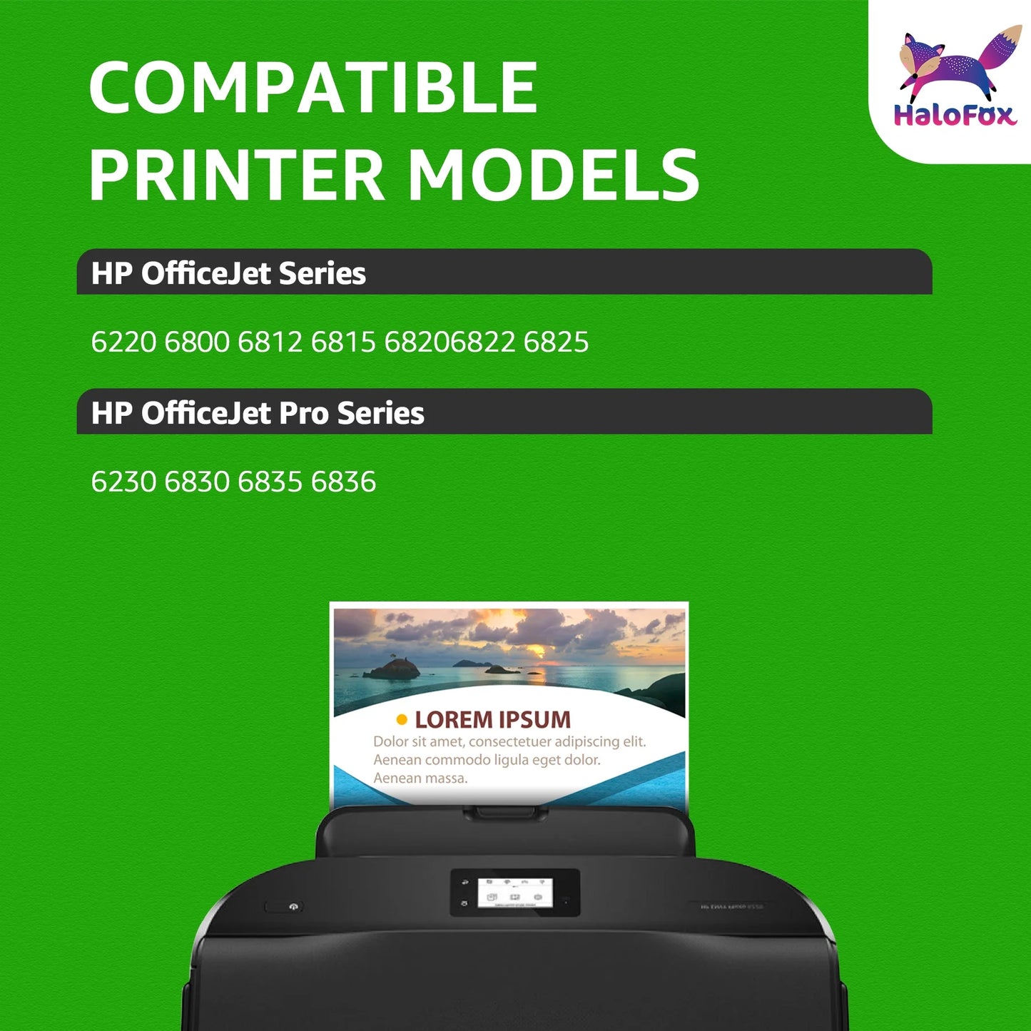 934 935 XL Ink Cartridges Compatible for 934XL HP Ink Cartridges Work with Officejet 6220 6812 6815 6820 Officejet Pro 6230 6830 6835 Printers(4 Pack)
