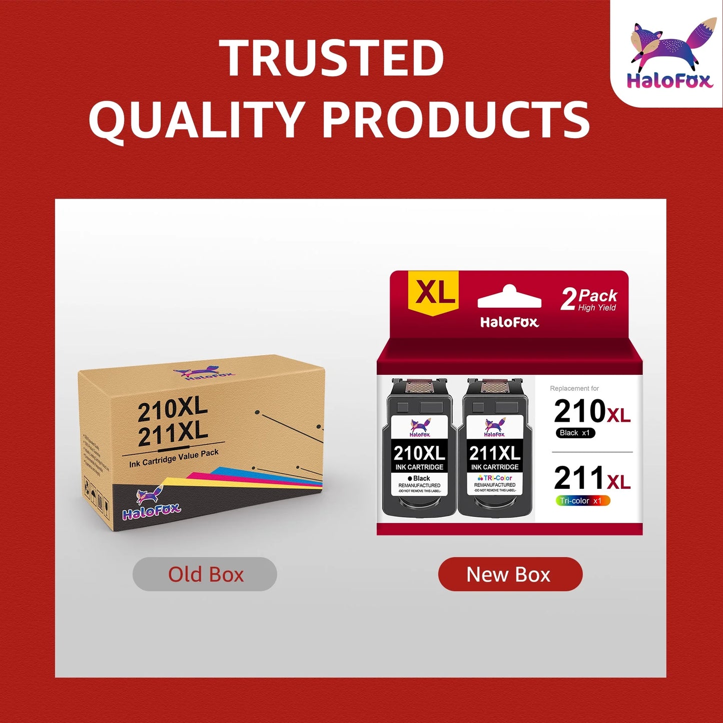 211XL 210XL Ink Cartridges Compatible for Canon 210XL 211XL Combo Pack to Use with PIXMA MP230 MP240