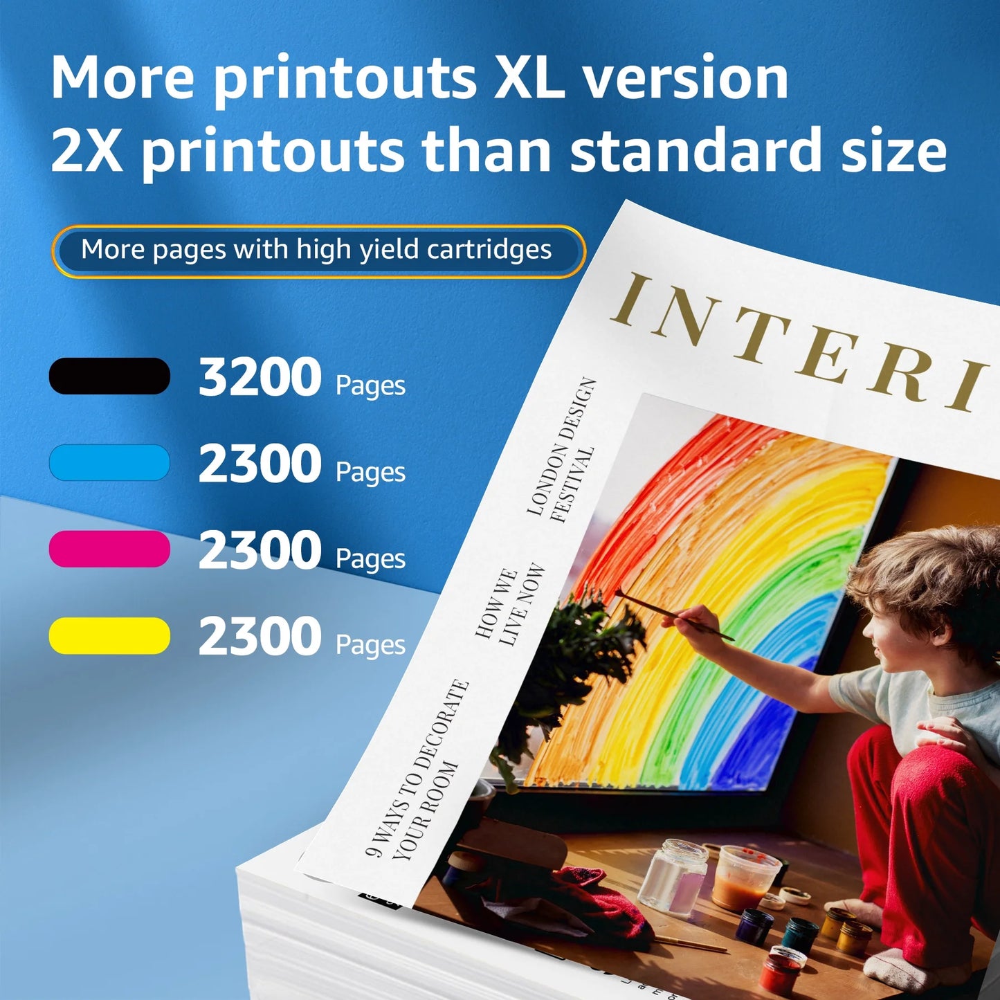 TN229XL TN229 Toner Cartridges Compatible for Brother TN229 Toner Work with Brother MFC-L3780CDW MFC-L3720CDW Printers(4 Pack)