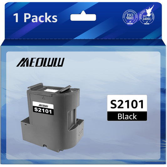 C13S210125 S2101 Compatible ink Maintence Box for Epson Surecolor SC-F100 SC-F130 SC-F160 SC-F170 Printer Waste Tank (1 Pack)