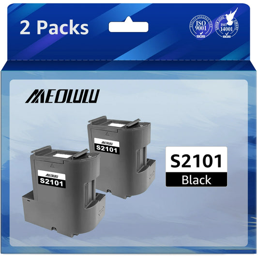 C13S210125 SC23MB S2101 Maintance Box for Epson Surecolor SC-F100 SC-F130 SC-F160 SC-F170 Printers（2 Pack)