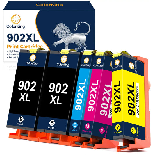ColorKing 902XL Printer Ink Replacement for HP