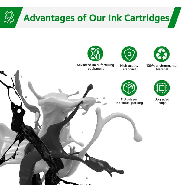 Greensky Printer Ink 64 Replacement (2 Pack)