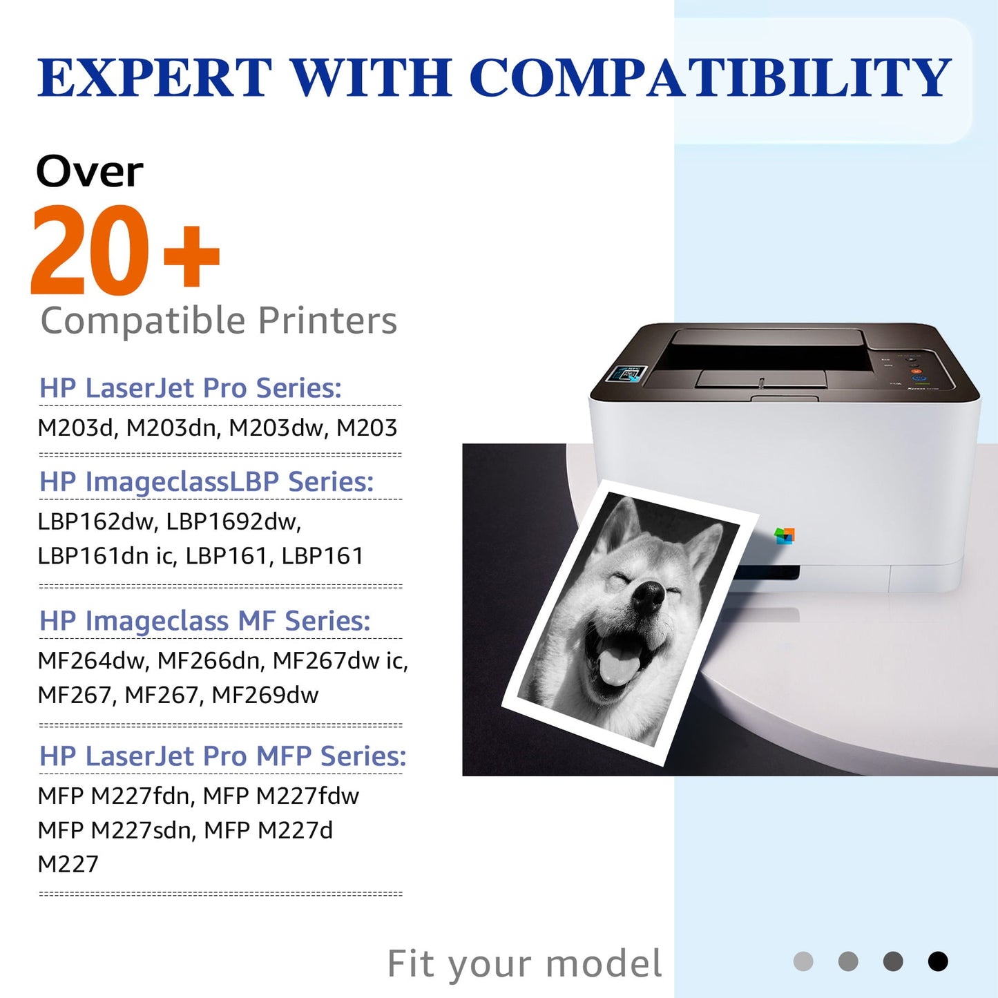 CF230X 30X Toner Cartridge Replacement for HP(2 Black)