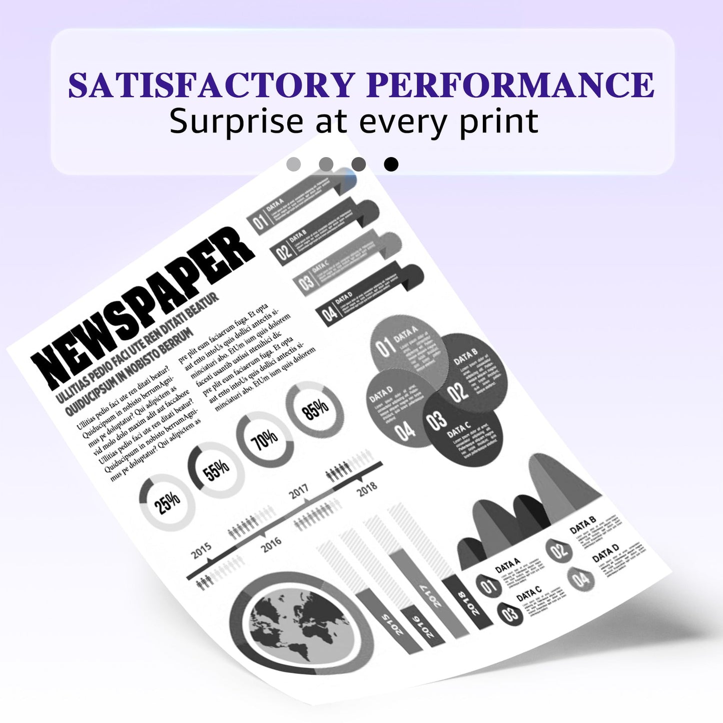 83A CF283A Toner Cartridge Replacement for HP(Black)