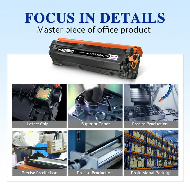 HaloFox Compatible Toner Black for HP(2 Pack)